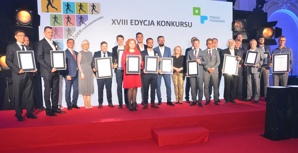 Laureaci XVIII konkursu o tytuł Poznańskiego Lidera Przedsiębiorczości