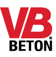 Logo firmy VB Beton – producent prefabrykatów budowlanych