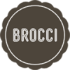 Logo firmy BROCCI – Pizza * Pasta * Kawa