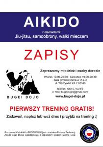 Logo firmy Aikido Poznań – Bugei Dojo