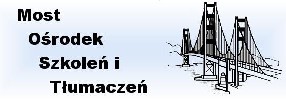 Logo firmy MOST-Ośrodek Szkoleń i Tłumaczeń Magdalena Pasierbek