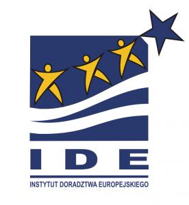 Logo firmy Instytut Doradztwa Europejskiego IDE Anna Fedorczuk