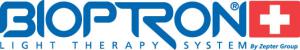 Logo firmy Bioptron Poznań