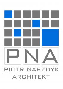 Logo firmy Piotr Nabzdyk Architekt (PNA)