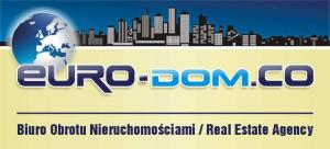 Logo firmy EURO-dom.CO NIeruchomości Real Estate Agency