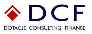Logo firmy DCF Dotacje – Consulting – Finanse sp. z o.o.