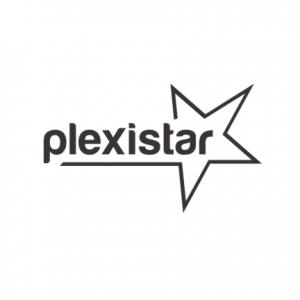 Logo firmy Plexistar – usługi reklamowe