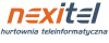 Logo firmy Hurtownia Teleinformatyczna, Telekomunikacyjna – NEXITEL