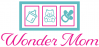 Logo firmy Wondermom.pl – sklep z akcesoriami dla dzieci i niemowląt