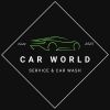 Logo firmy CAR WORLD – Serwis samochodowy, Myjnia ręczna samochodowa, Wulkanizacja, Auto Detailing